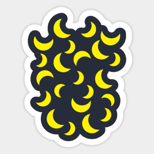 Moons Sticker